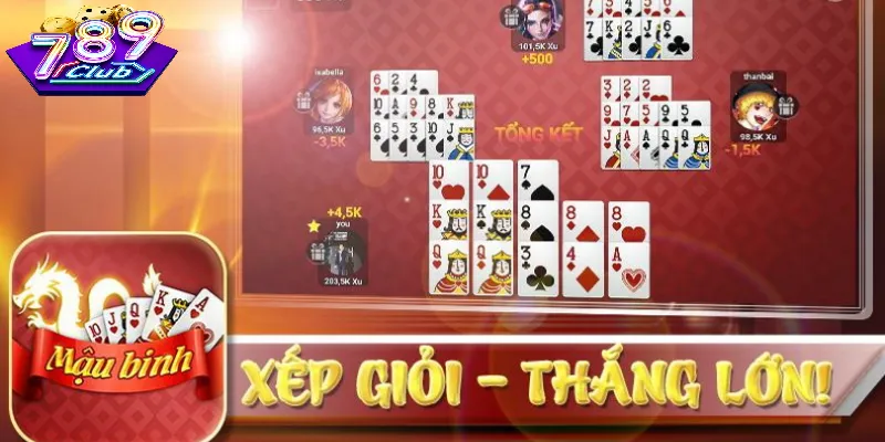 Game bài Mậu Binh 789Club: Mẹo xếp bài